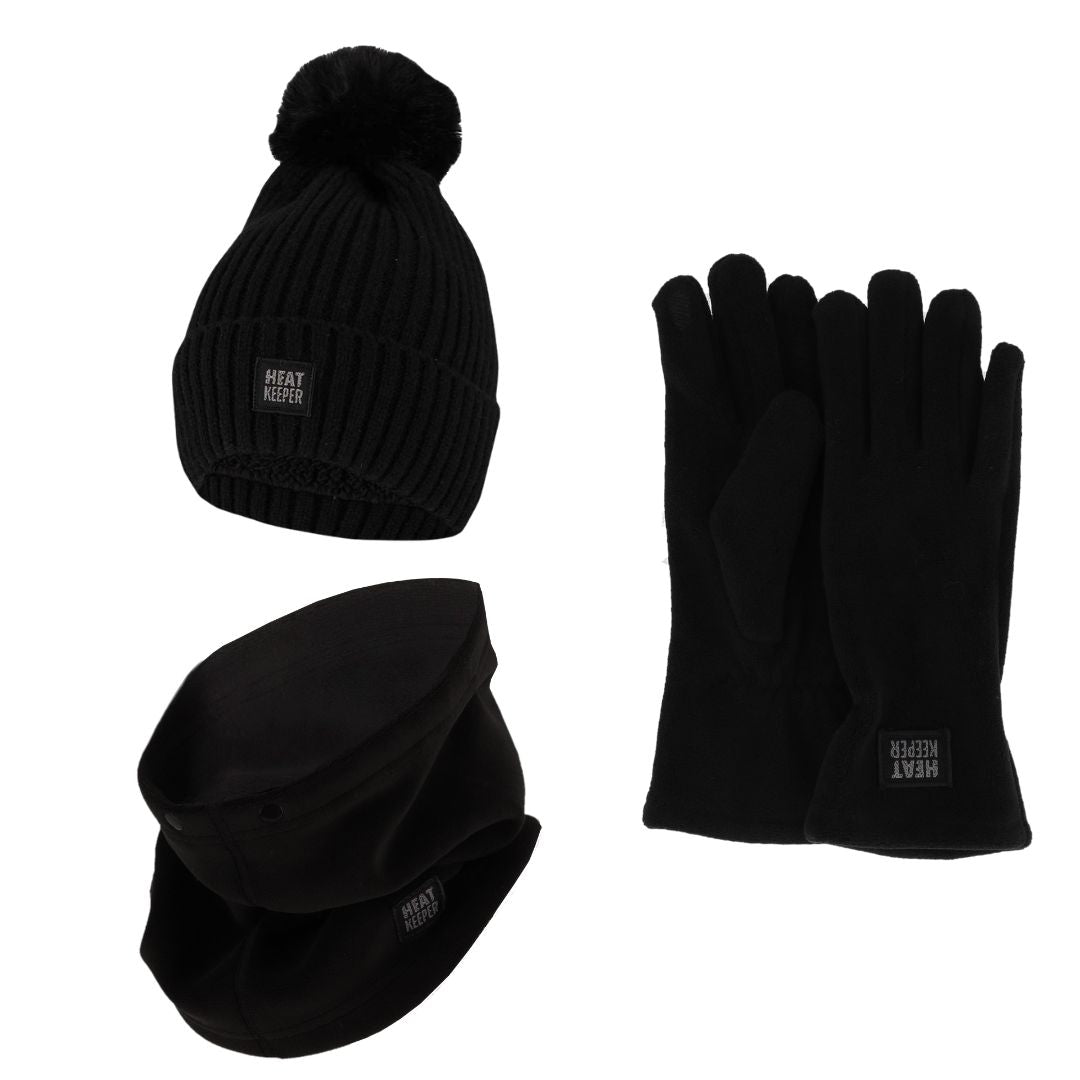 Thermoset für Damen – Mütze/Schal/Handschuhe