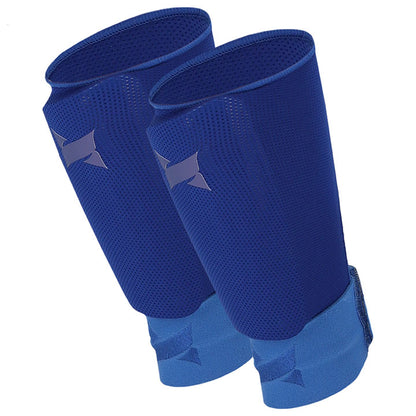 Xtreme - Fußball-Socken + Schienbeinschoner + Knöchelriemen - Schwarz