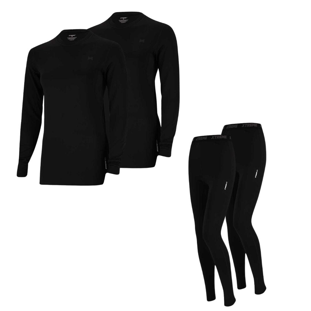Thermoshirt Damen - Schwarz - 1 Stück