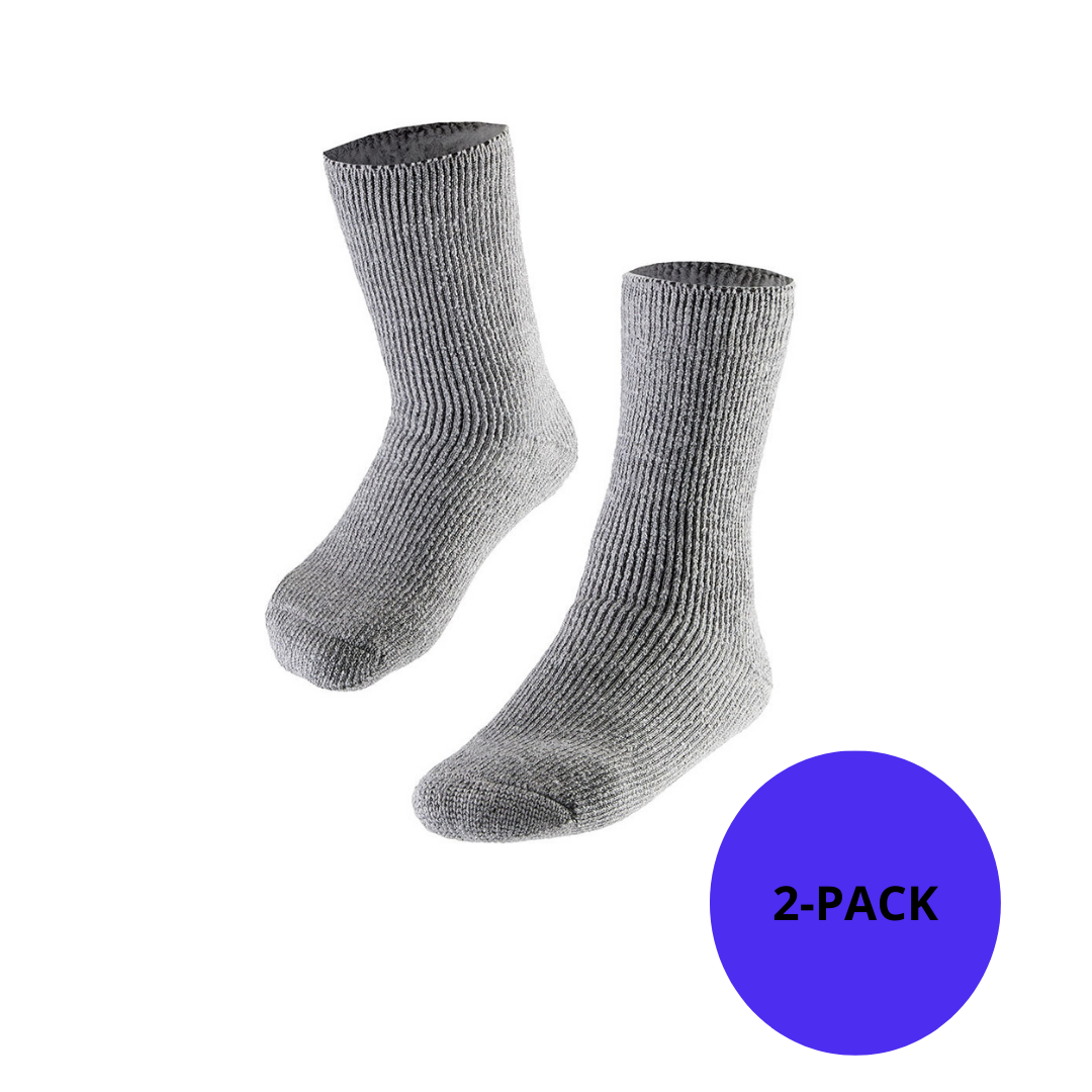 Chaussettes thermo enfants - 4 paires - Taille 31/35