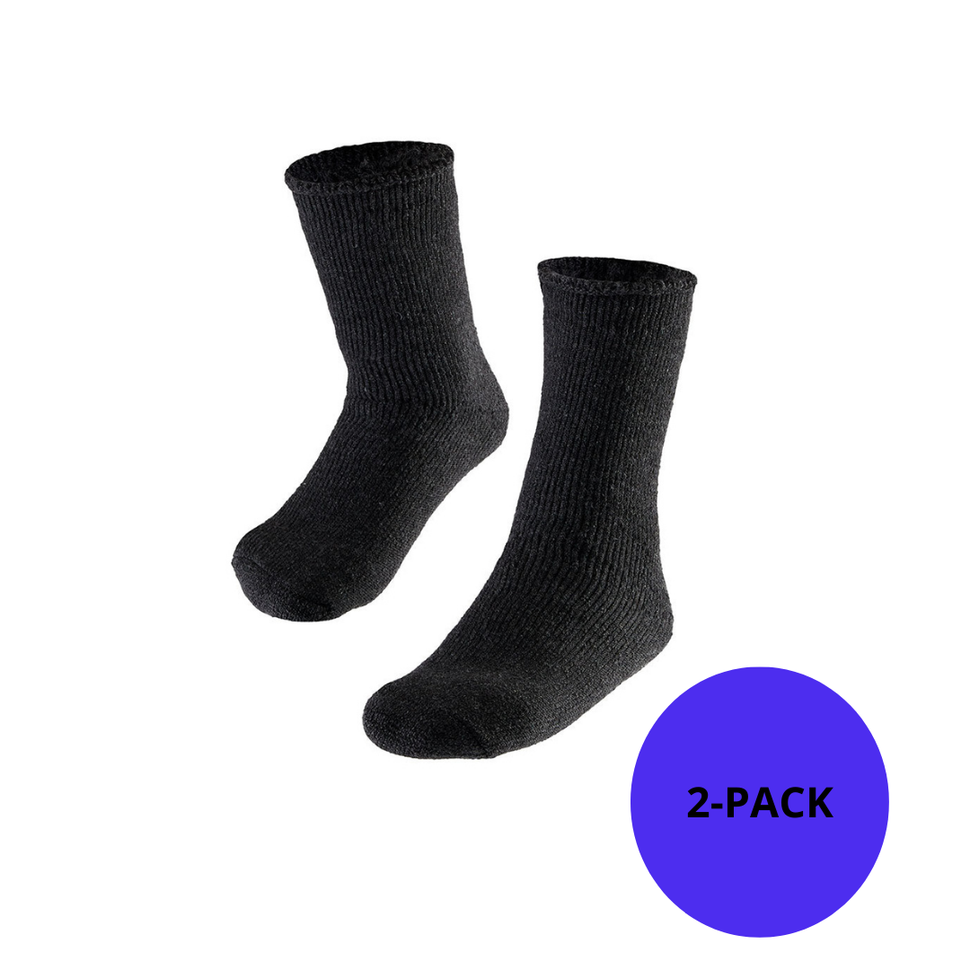 Chaussettes thermo enfants - 4 paires - Taille 31/35