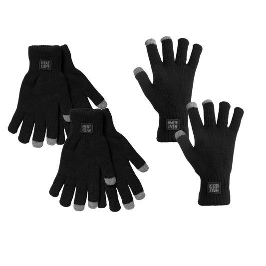 Gants thermo - I-touch - Noir - 1 paire