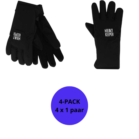 Gants thermiques enfants - Noir - 1 paire