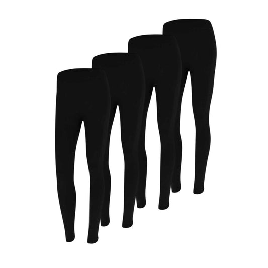 Thermolegging dames - Zwart - 4-Stuks