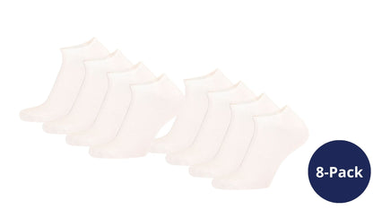 Bamboo Sneaker-Socken für Kinder – Schwarz – 4er-Pack