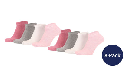 Bamboo Sneaker-Socken für Kinder – Schwarz – 4er-Pack