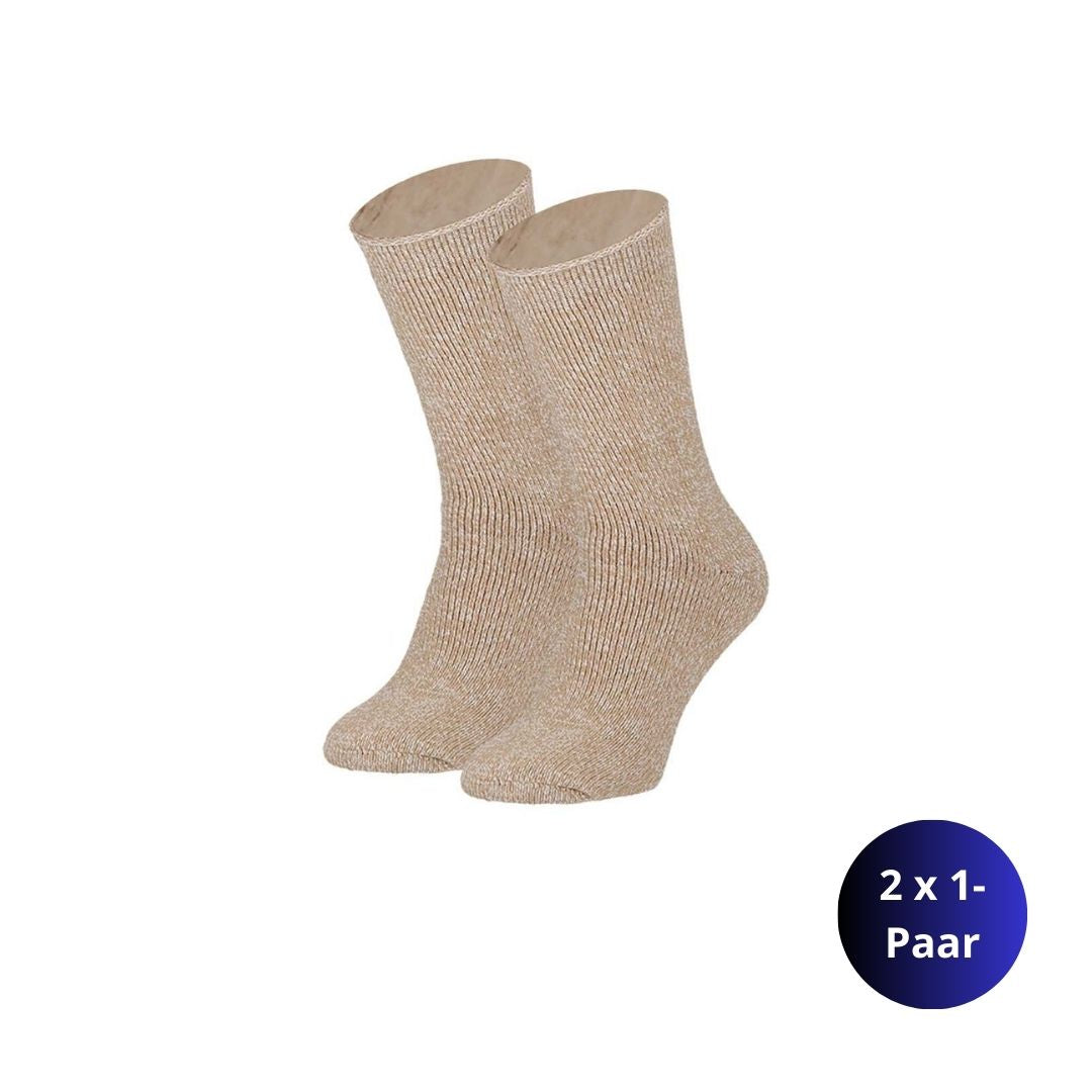 Thermo sokken dames - Mouliner - One Size - 2-Paar