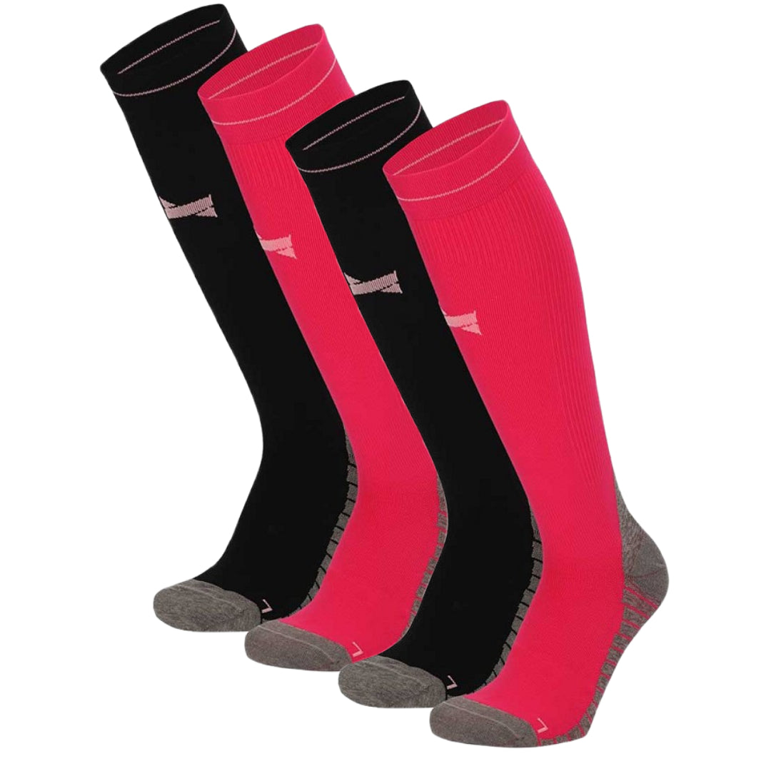 Chaussettes de course/compression - 4 pièces