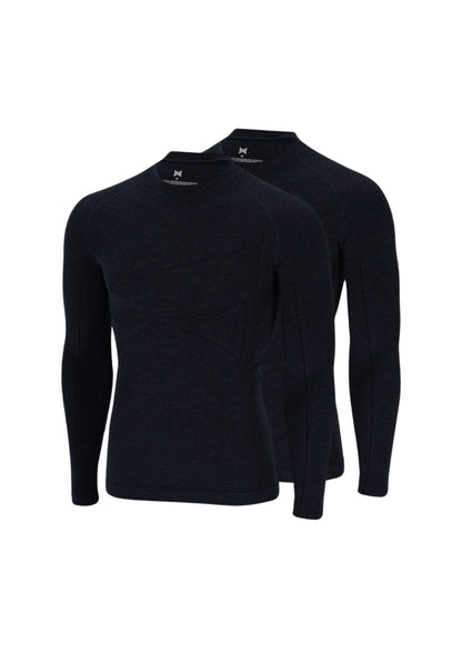Thermo(unter)shirt Herren - Merinowolle - 2-teilig