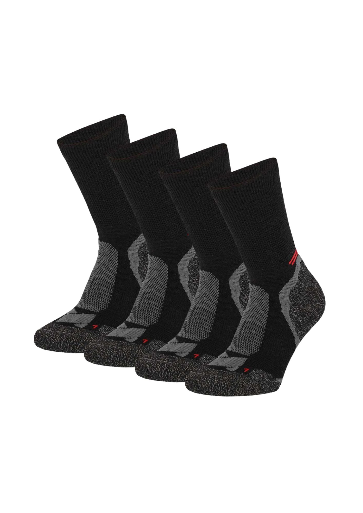 Unisex-Wandersocken – 4 Paar