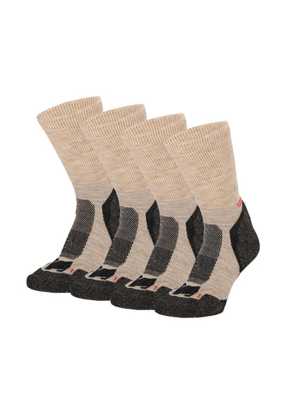 Unisex-Wandersocken – 4 Paar