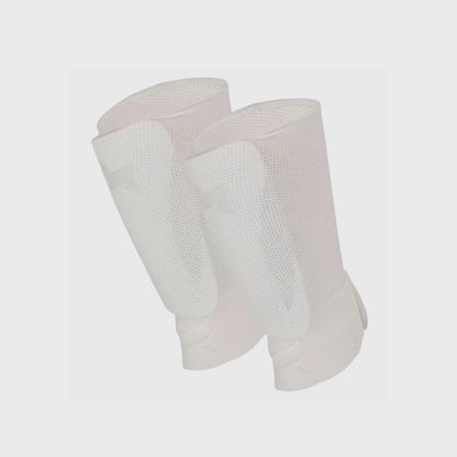 Xtreme - Schienbeinschoner + Knöchelriemen - Weiß