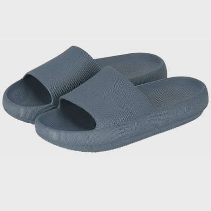Kapcie męskie - Klapki - Denim