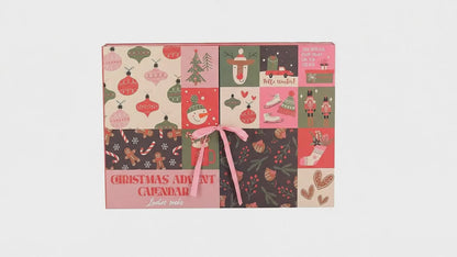 Kerst adventskalender - Dames - 12-Paar kerstsokken