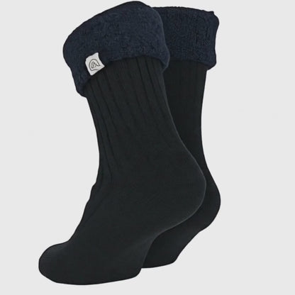 Huissokken Dames - Ultra Soft - One Size - Blauw