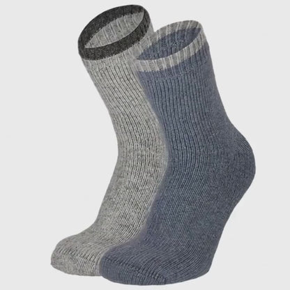 Wollen huissokken dames - 2-Pack