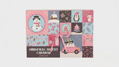 Kerst advent kalender - Meisjes - 12-Paar
