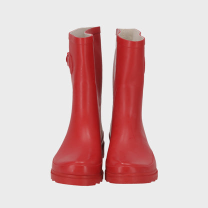 Bottes de pluie pour dames - Caoutchouc - Rouge