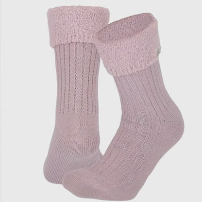 Chaussettes de maison pour dames - Ultra douces - Taille unique
