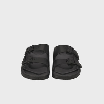 Sandalen dames - Dames slipper - Zwart